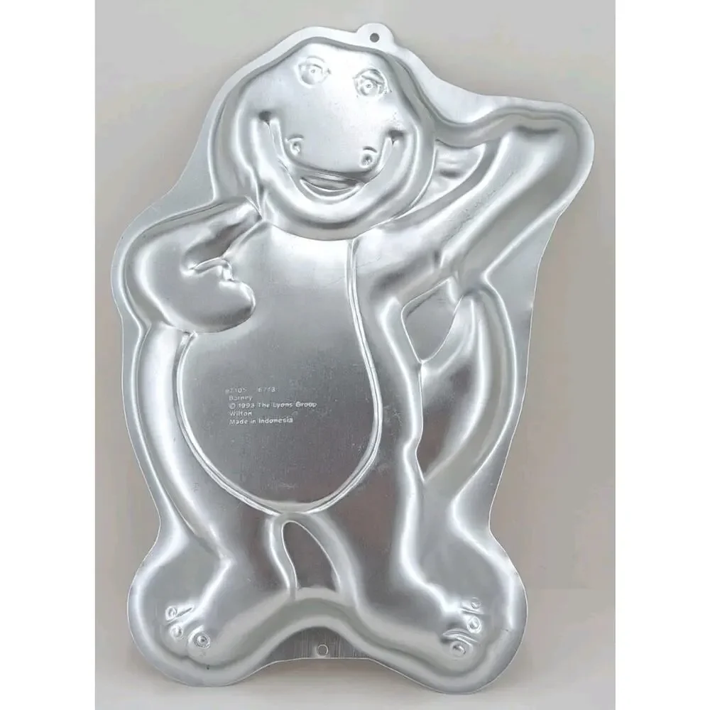 Wilton Barney Cake Pan 1993 Vintage Dinosaur BARNEY Baking Mold Party Birthday